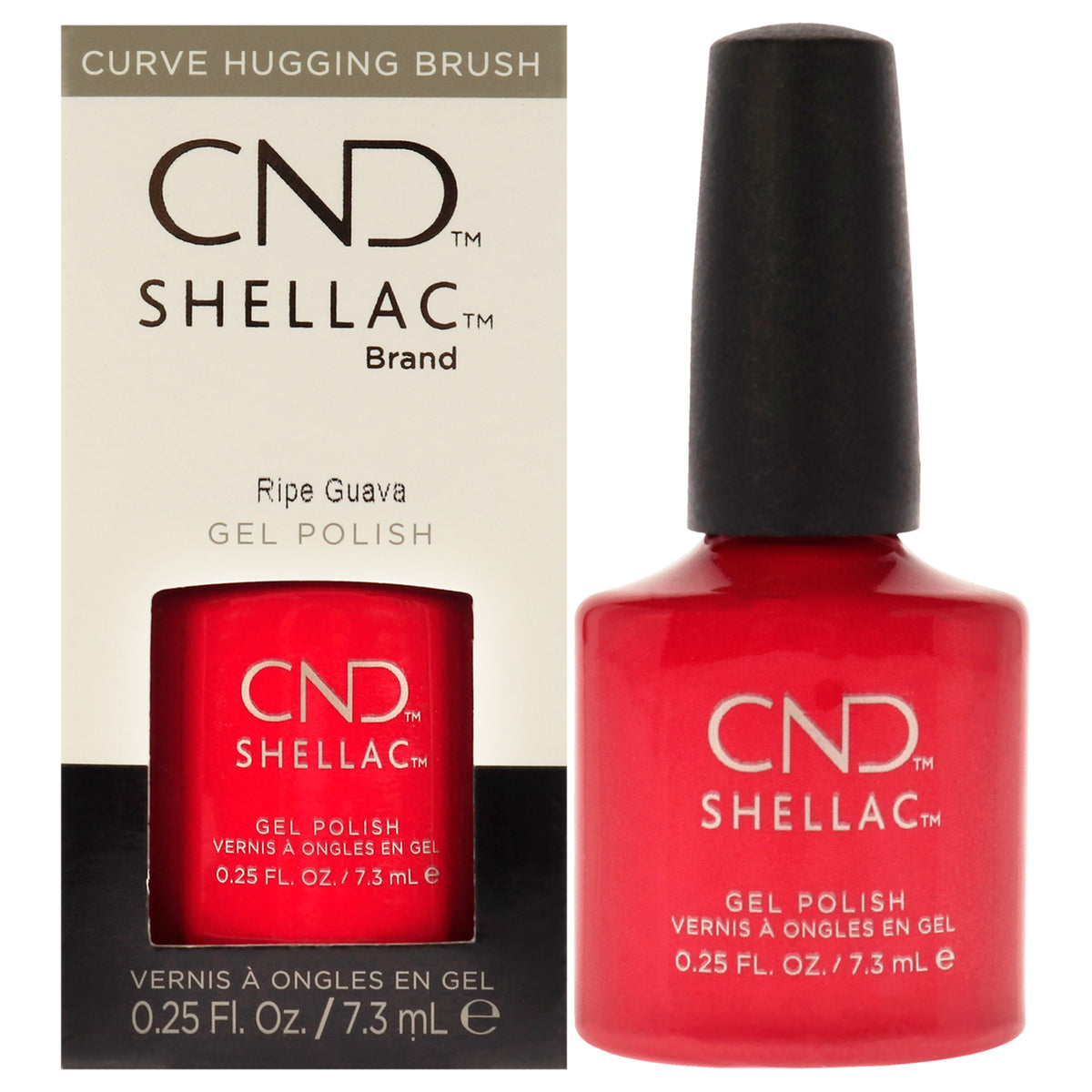 Shellac Nail Color  Ripe Gauva by CND for Women  025 oz Nail Polish