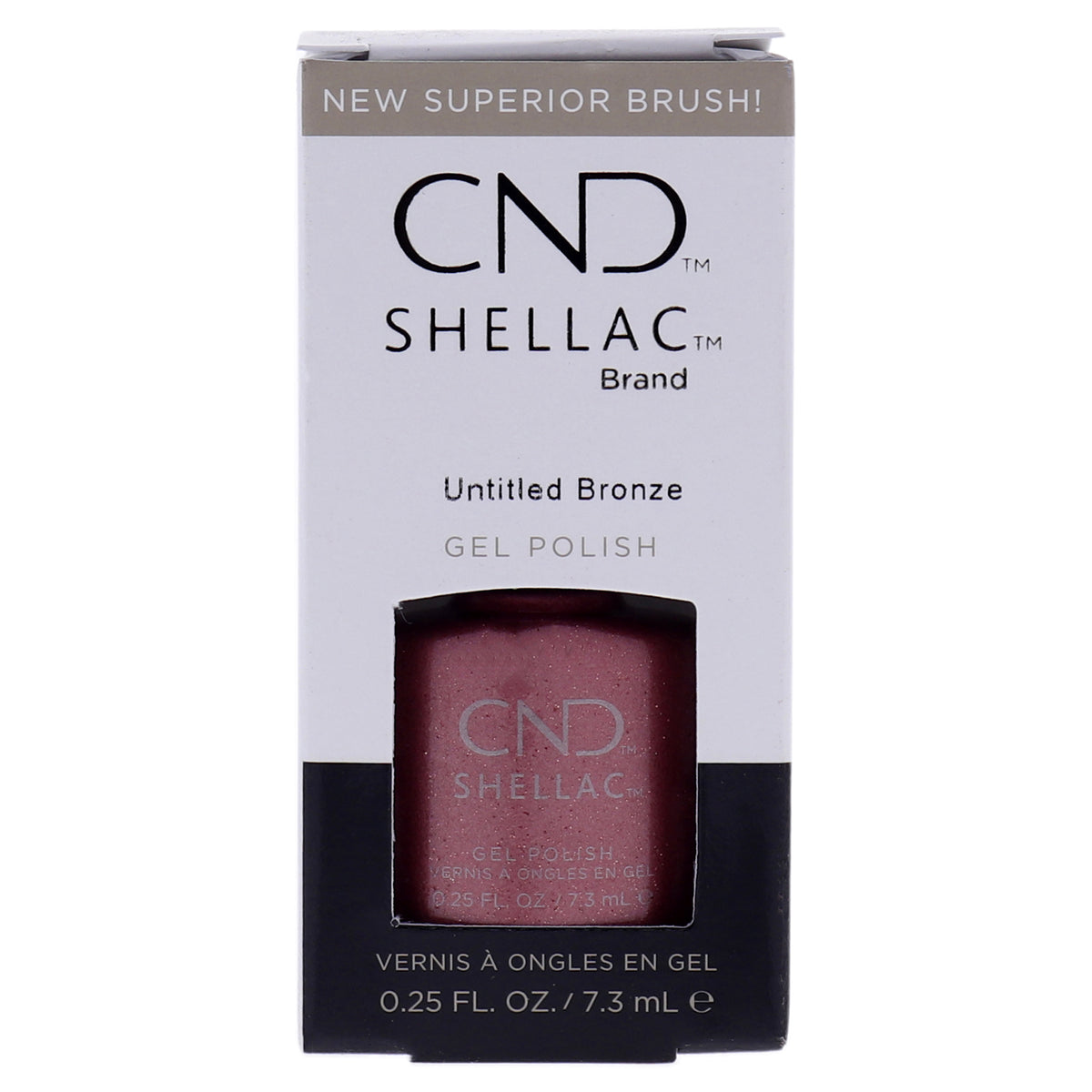 Shellac Nail Color  Untitled Bronze by CND for Women  025 oz Nail Polish