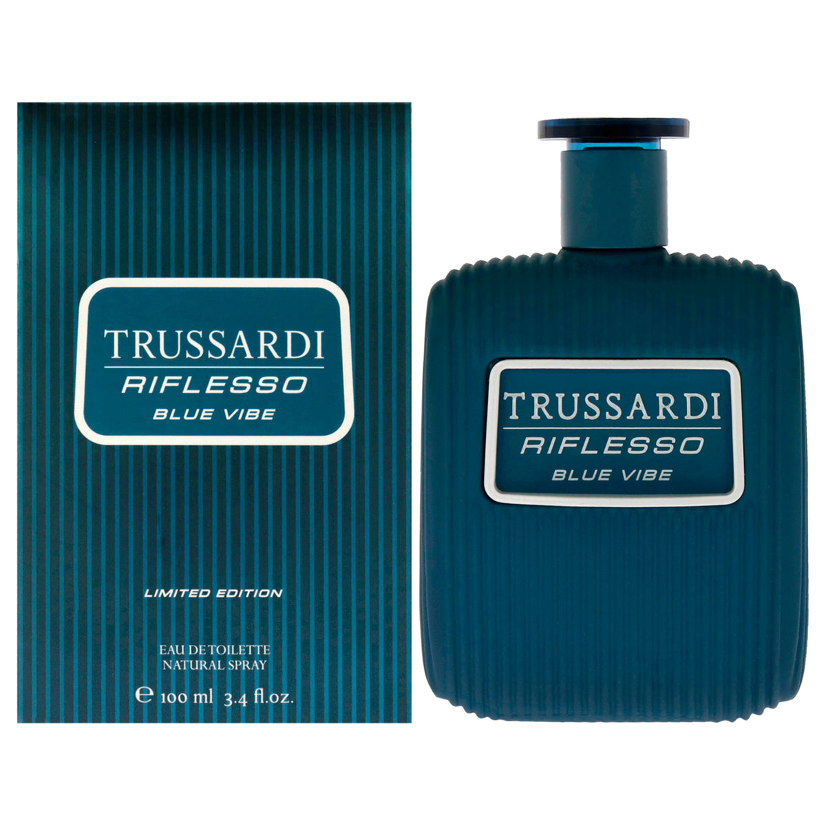 Riflesso Blue Vibe Limited Edition by Trussardi for Men  34 oz EDT Spray