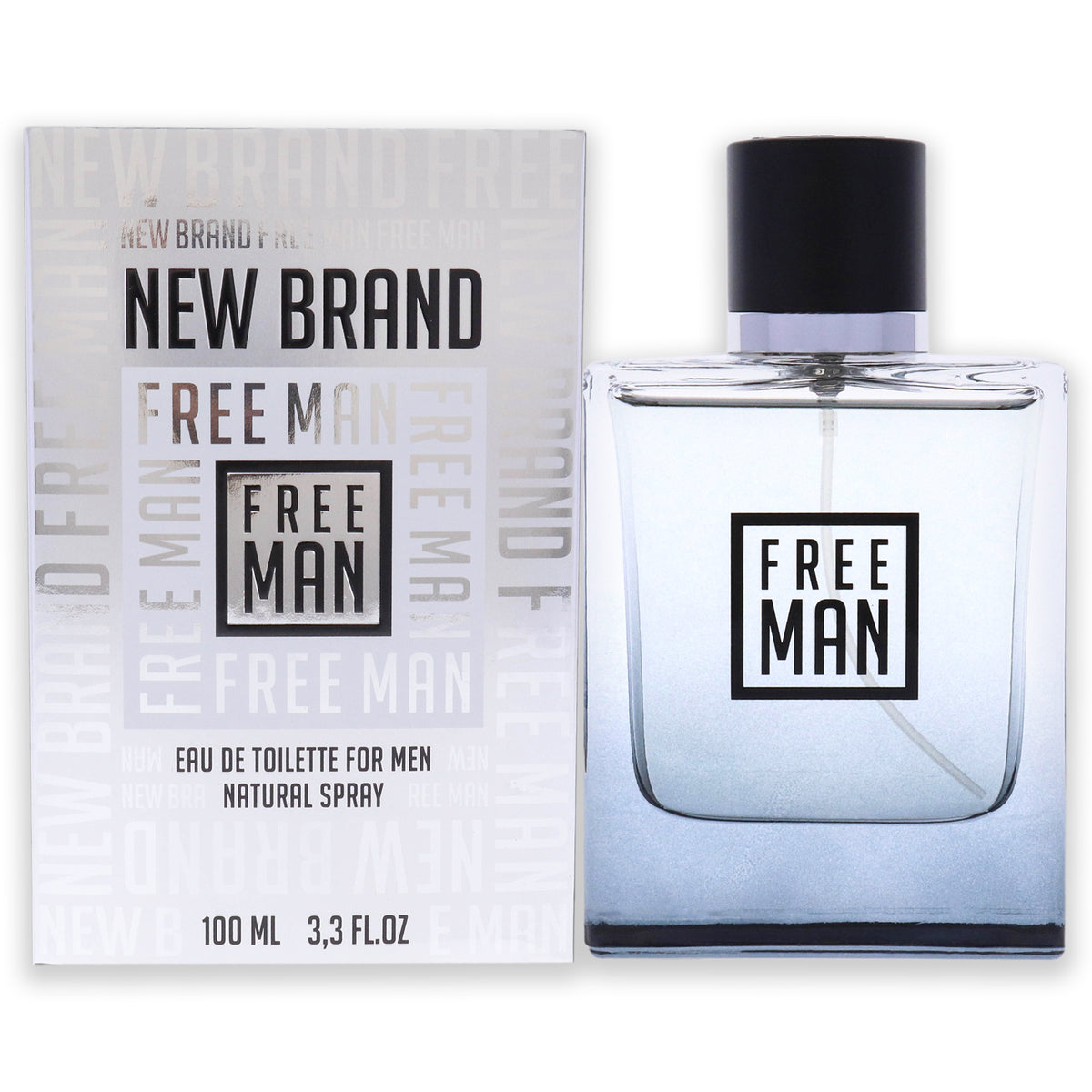 Free Man by New Brand for Men  33 oz EDT Spray