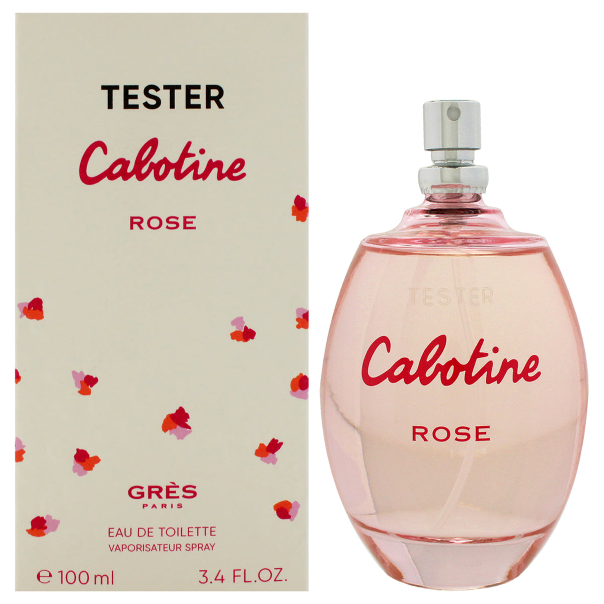 Cabotine Rose by Parfums Gres for Women  34 oz EDT Spray Tester