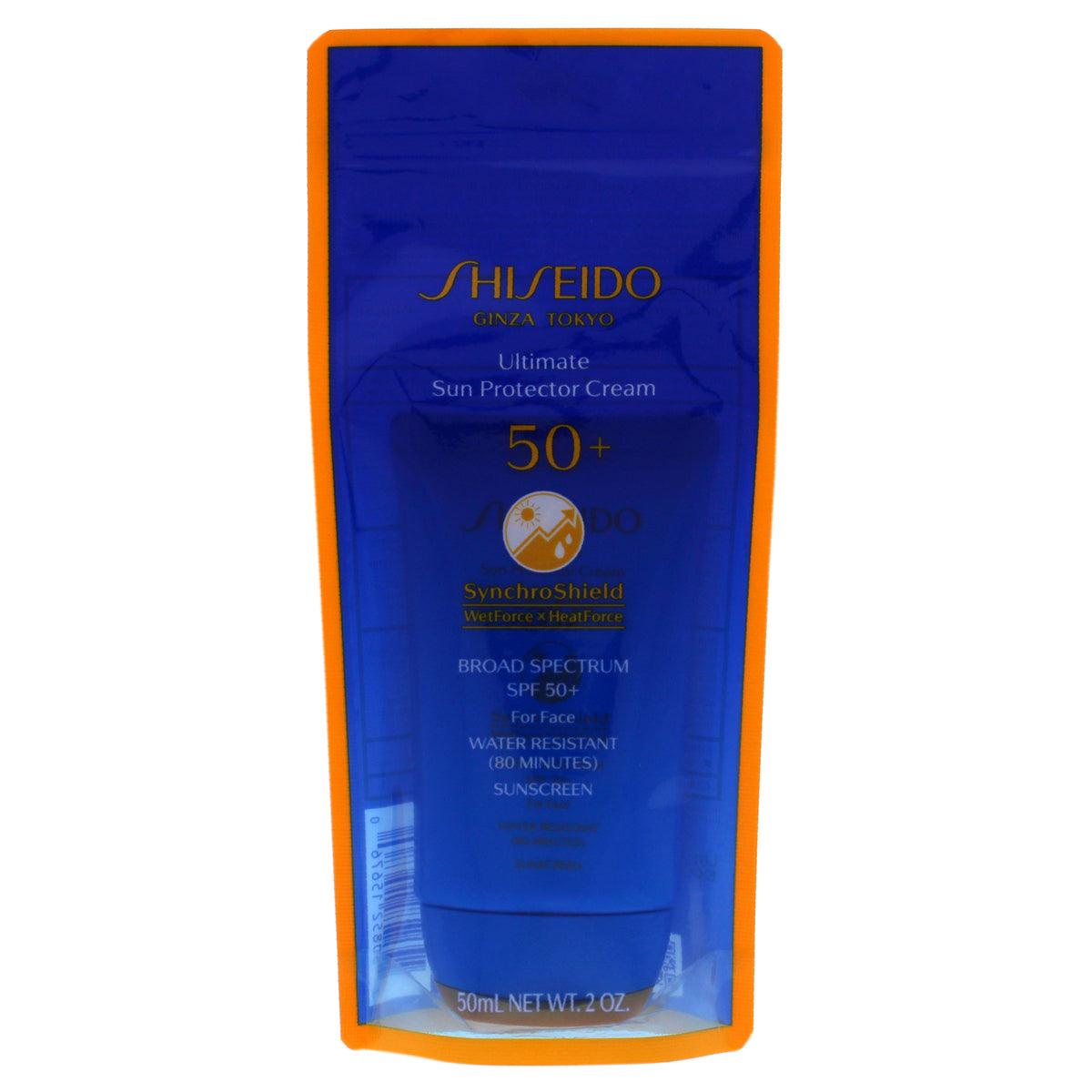 Ultimate Sun Protector Cream SPF 50 by Shiseido for Unisex  2 oz Sunscreen