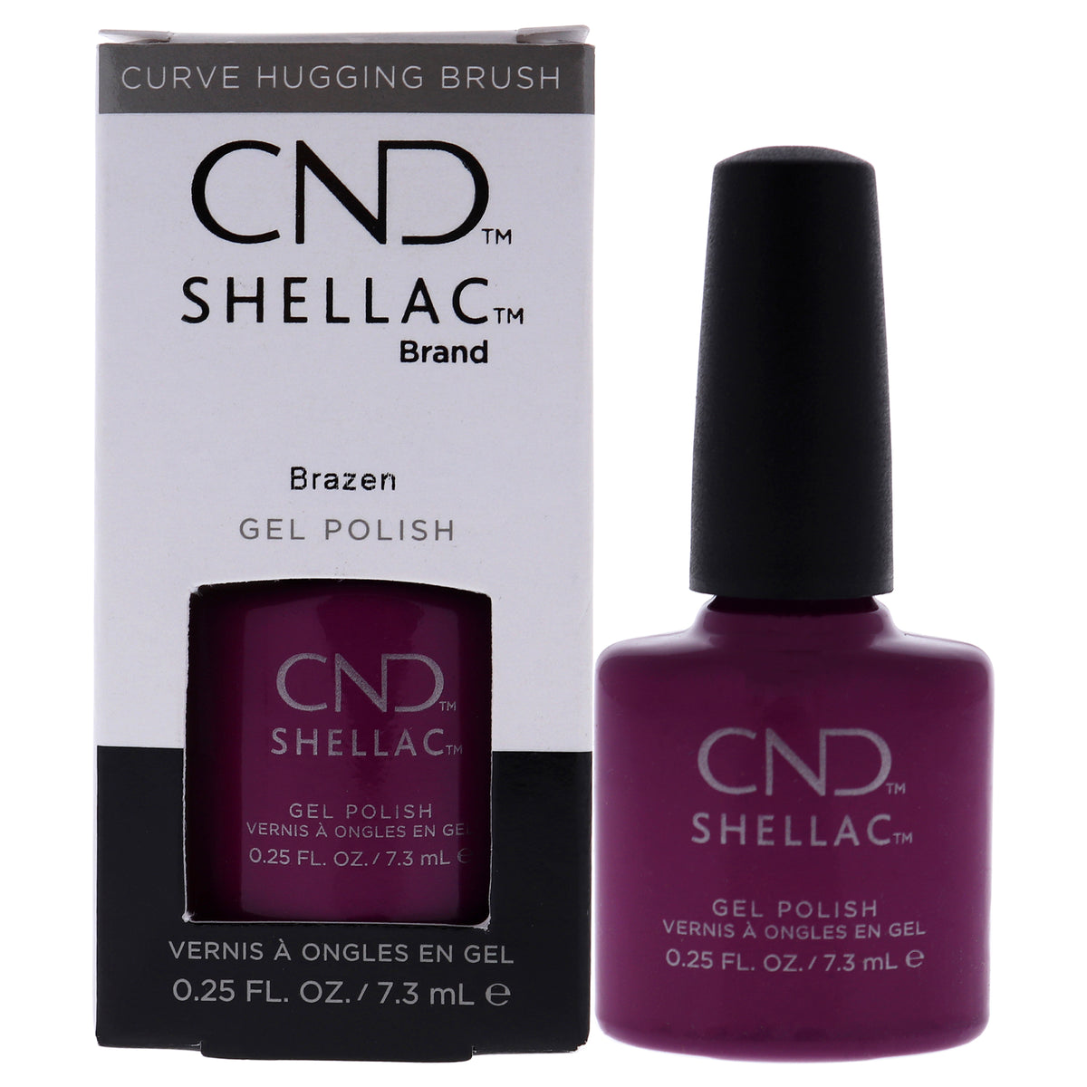 Shellac Nail Color  Brazen by CND for Women  025 oz Nail Polish