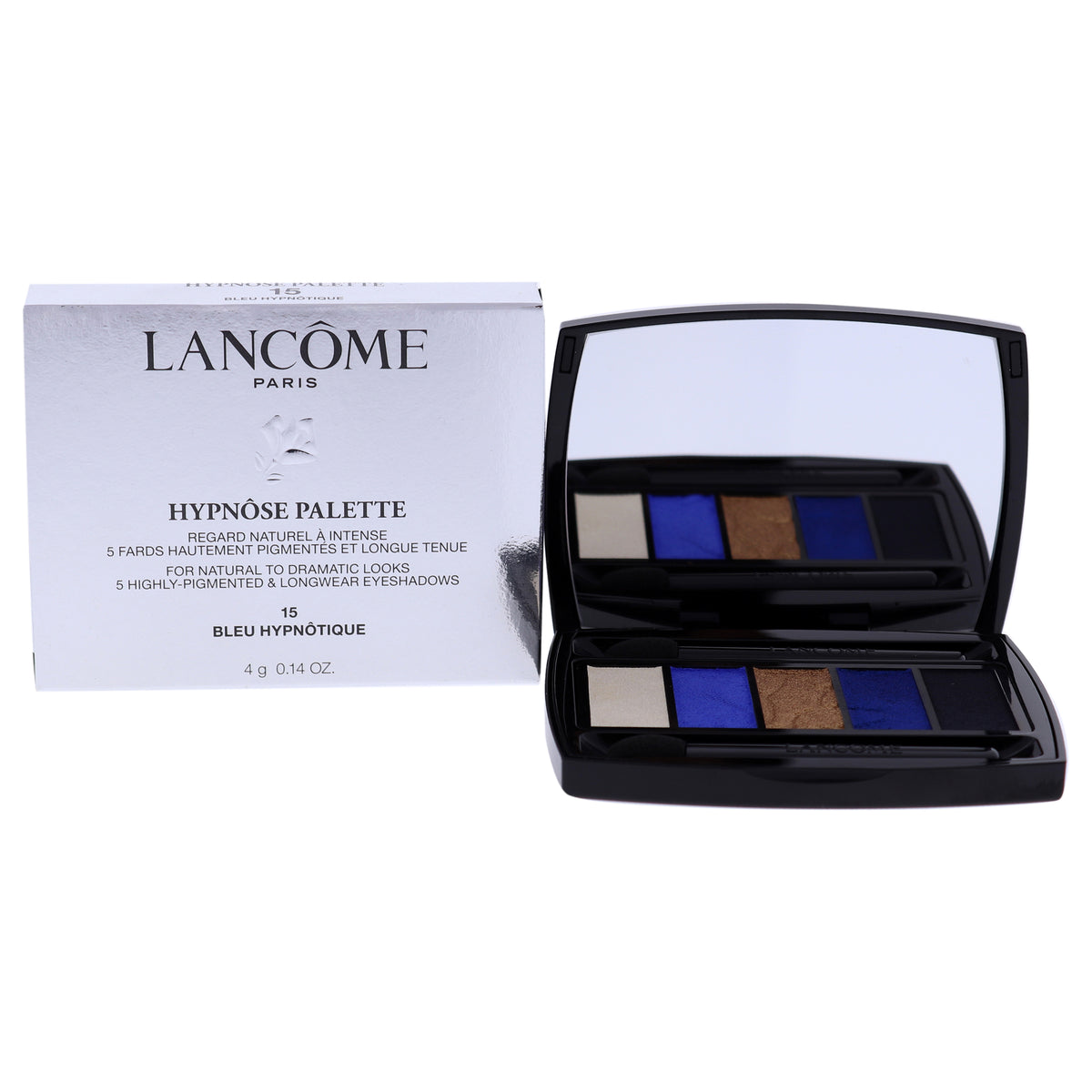 Hypnose 5Color Eyeshadow Palette  15 Bleu Hypnotique by Lancome for Women  014 oz Eyeshadow