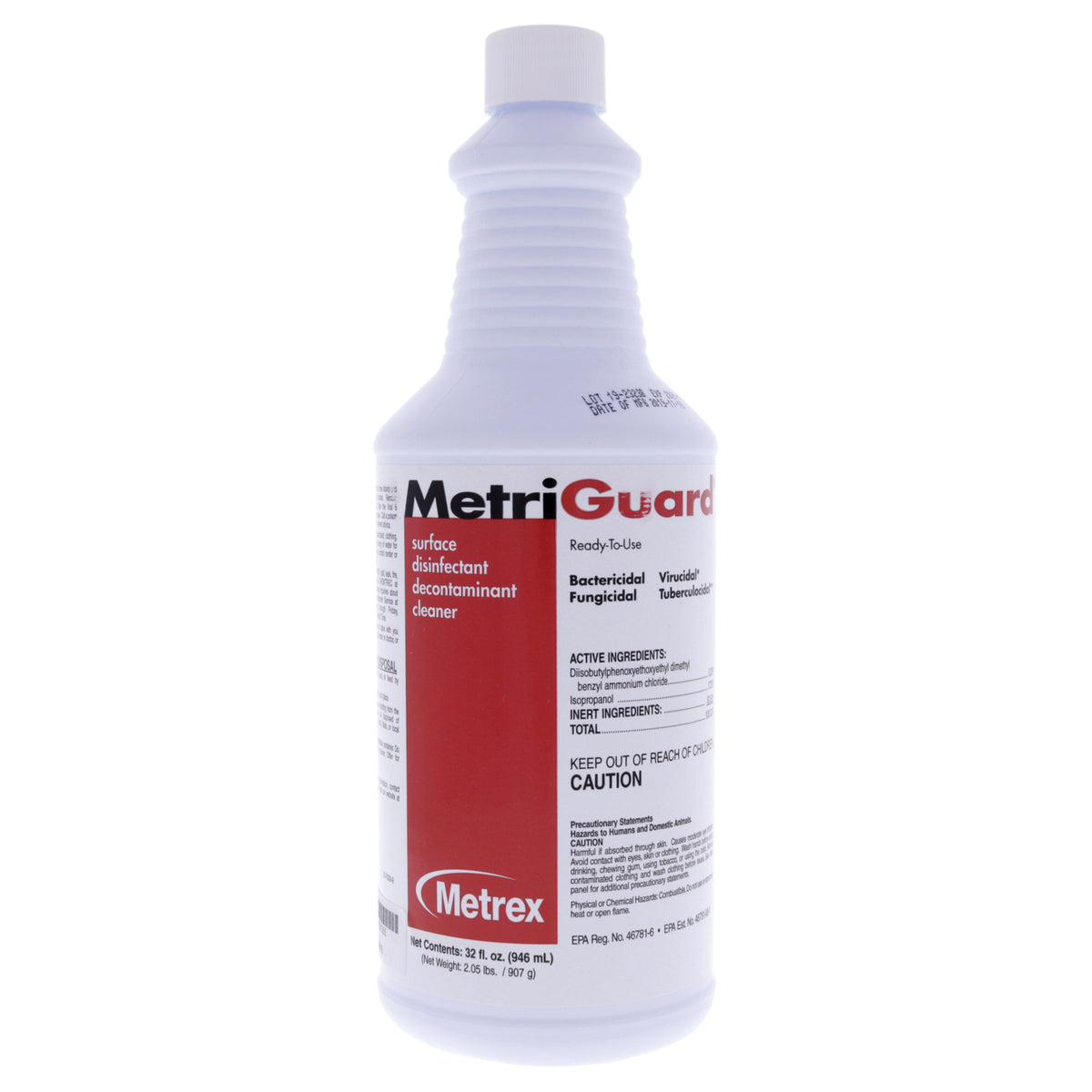 MetriGuard Surface Disinfectant Cleaner Spray by MetriGuard for Unisex  32 oz Spray