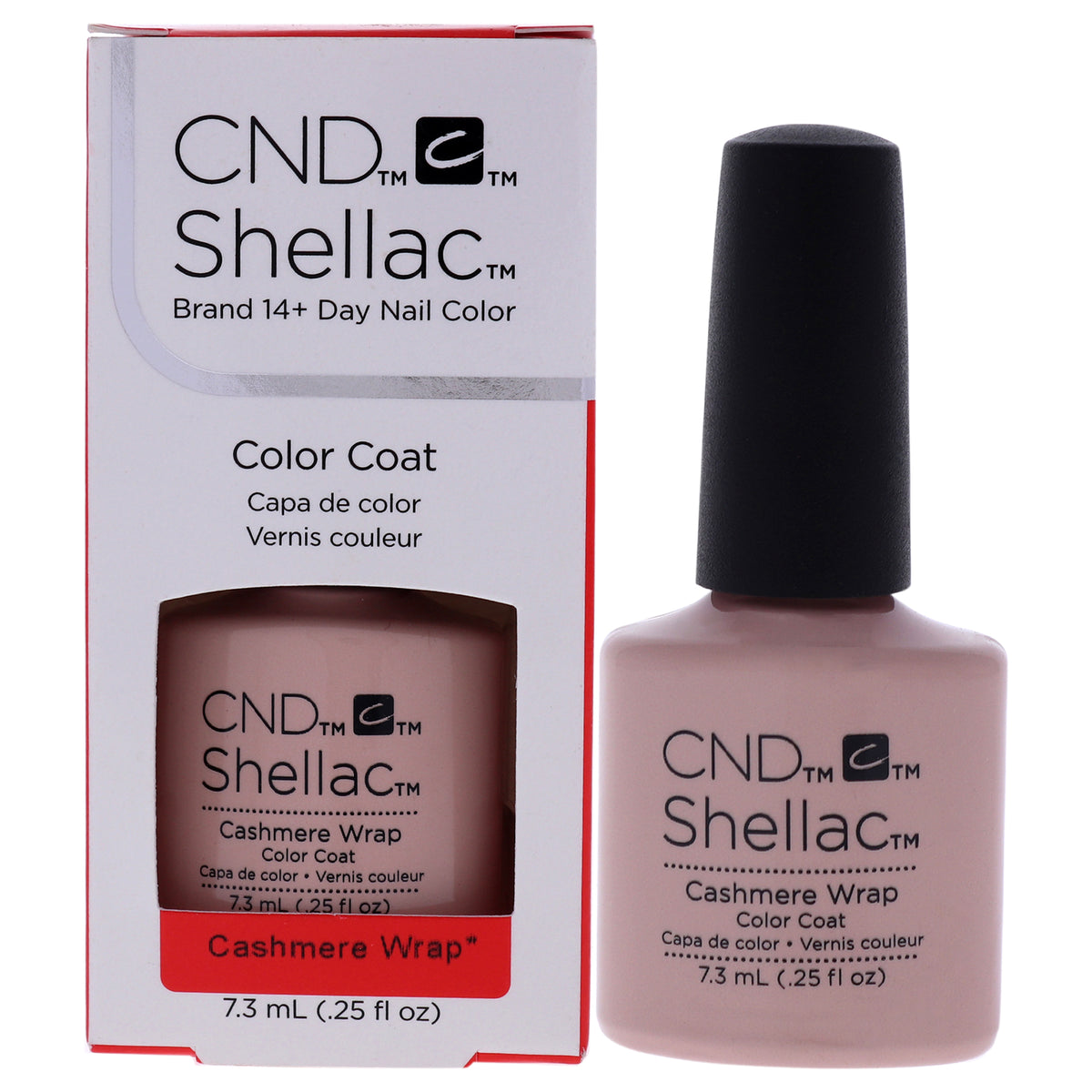 Shellac Nail Color  Cashmere Wrap by CND for Women  025 oz Nail Polish