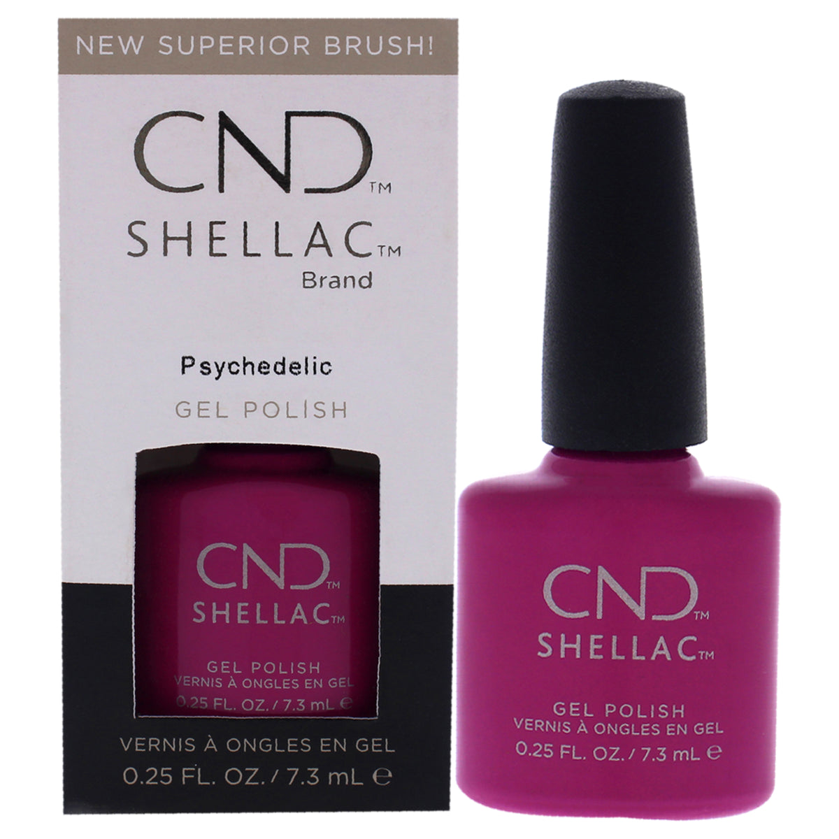 Shellac Nail Color  Psychedelic by CND for Women  025 oz Nail Polish