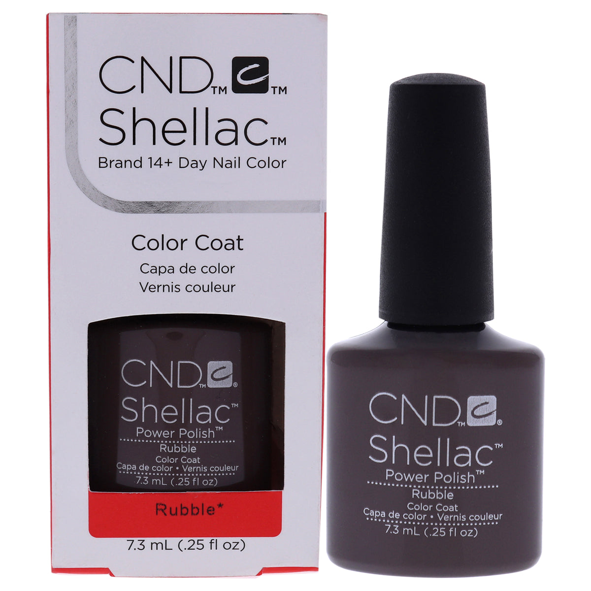 Shellac Nail Color  Rubble by CND for Women  025 oz Nail Polish