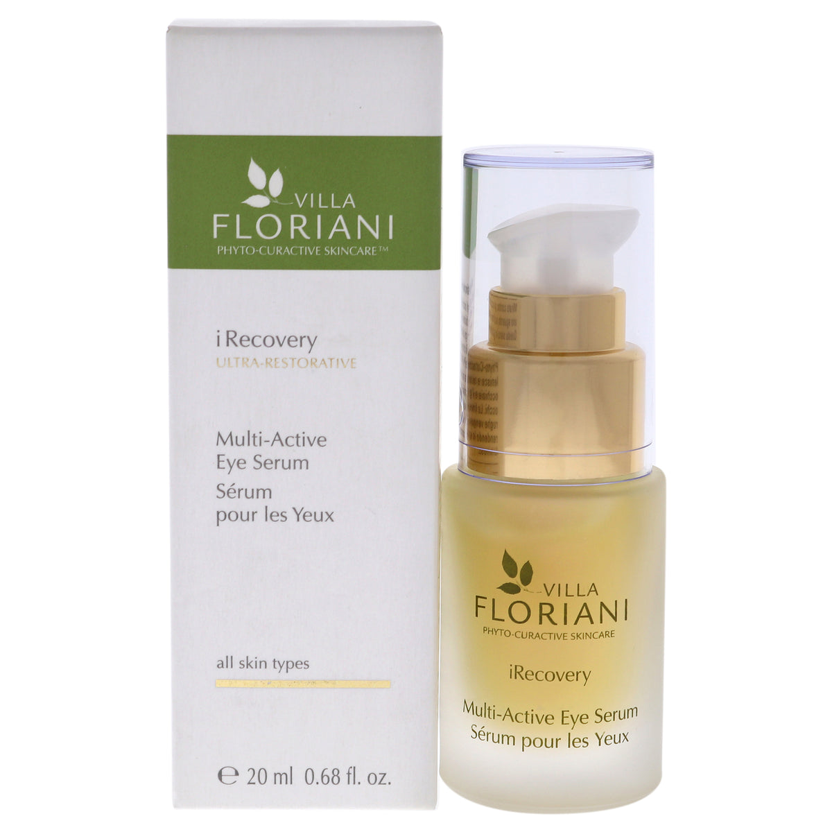 Recovery MultiActive Eye Serum by Villa Floriani for Unisex  068 oz Serum