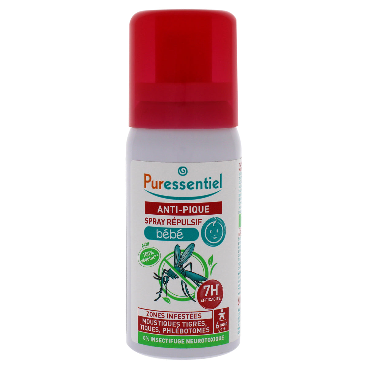 AntiSting Repellent Spray by Puressentiel for Kids  2 oz Repellent Spray