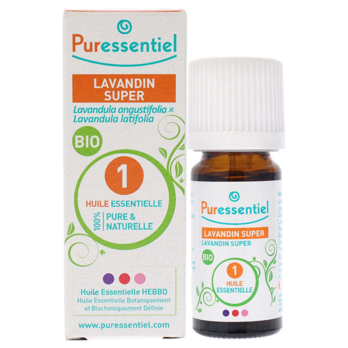 Organic Essential Oil  Lavandin Super by Puressentiel for Unisex  03 oz Oil