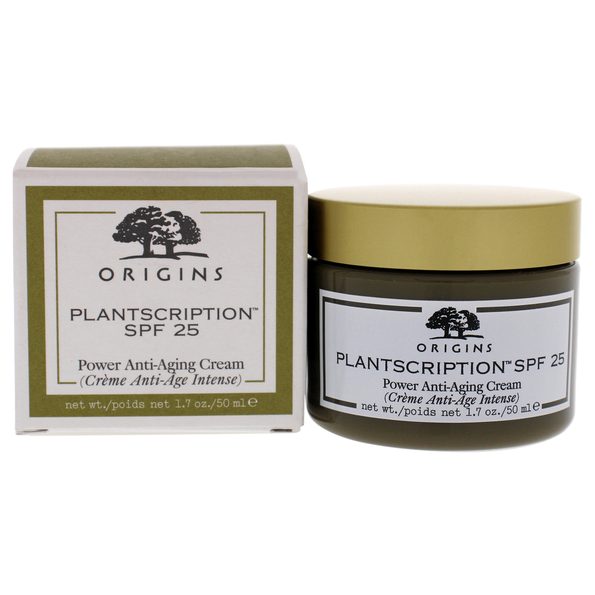 Plantscription Power AntiAging Cream SPF 25 by Origins for Unisex  17 oz Cream