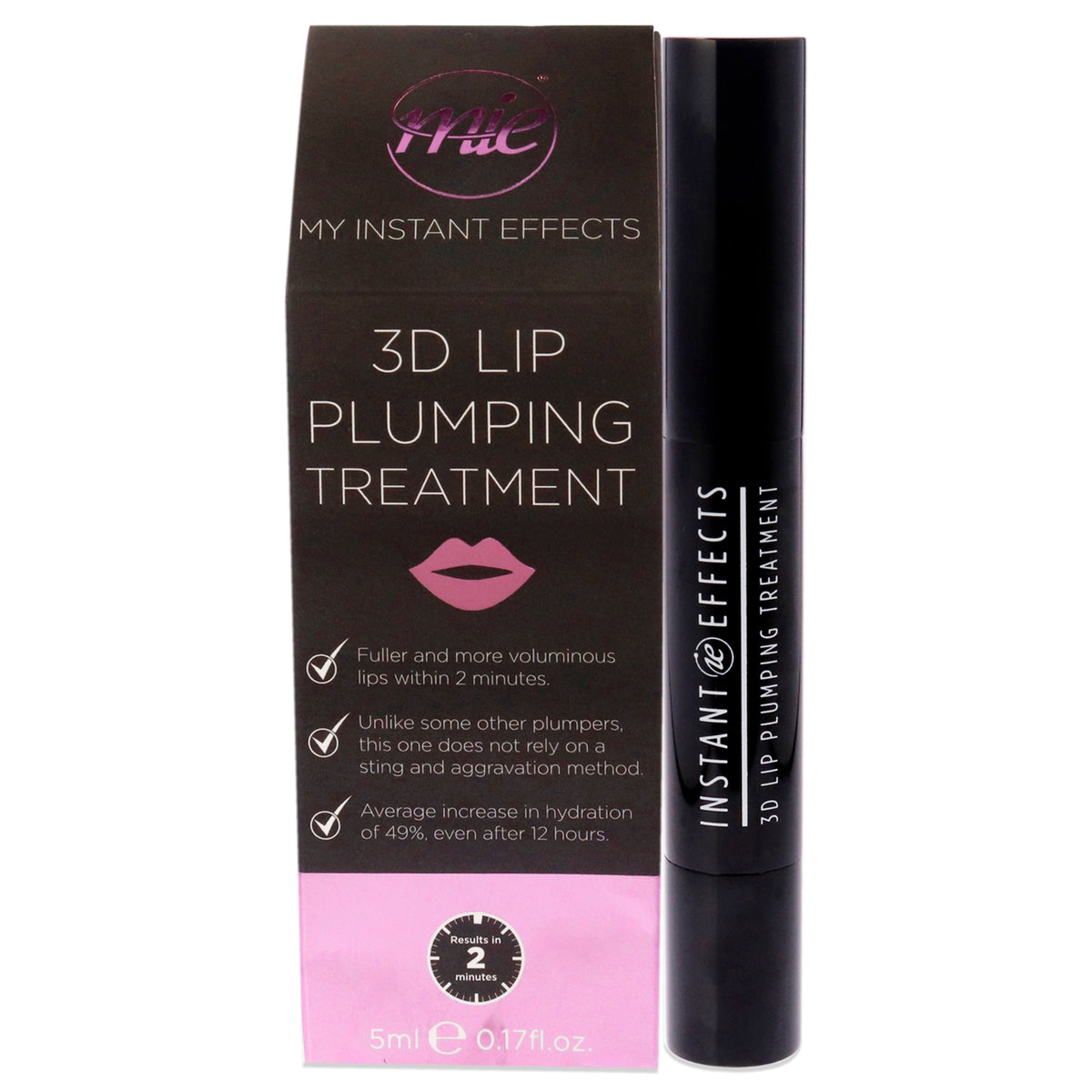 3D Lip Plumping Treatment by Instant Effects for Women  017 oz Lip Treatment