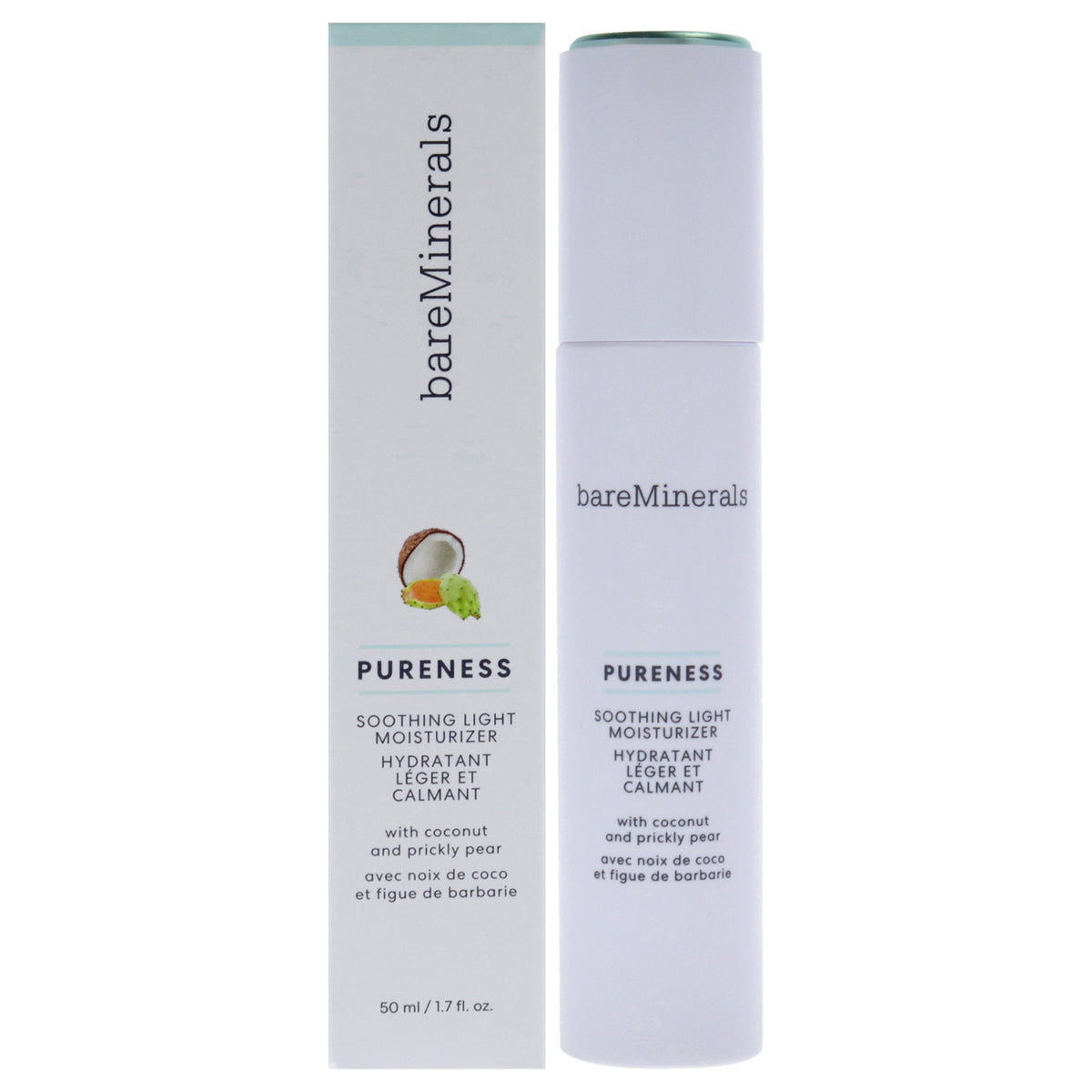 Pureness Soothing Light Moisturizer by bareMinerals for Unisex  17 oz Moisturizer