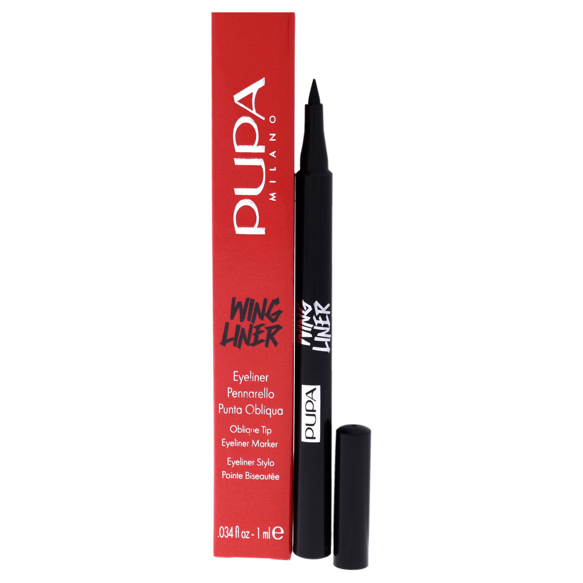 Wing Liner  001 Extra Black by Pupa Milano for Women  0034 oz Eyeliner