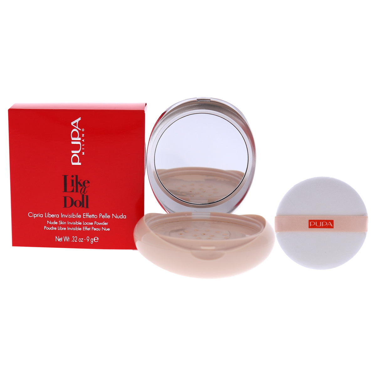 Like a Doll Invisible Loose Powder  001 Light Beige by Pupa Milano for Women  032 oz Powder