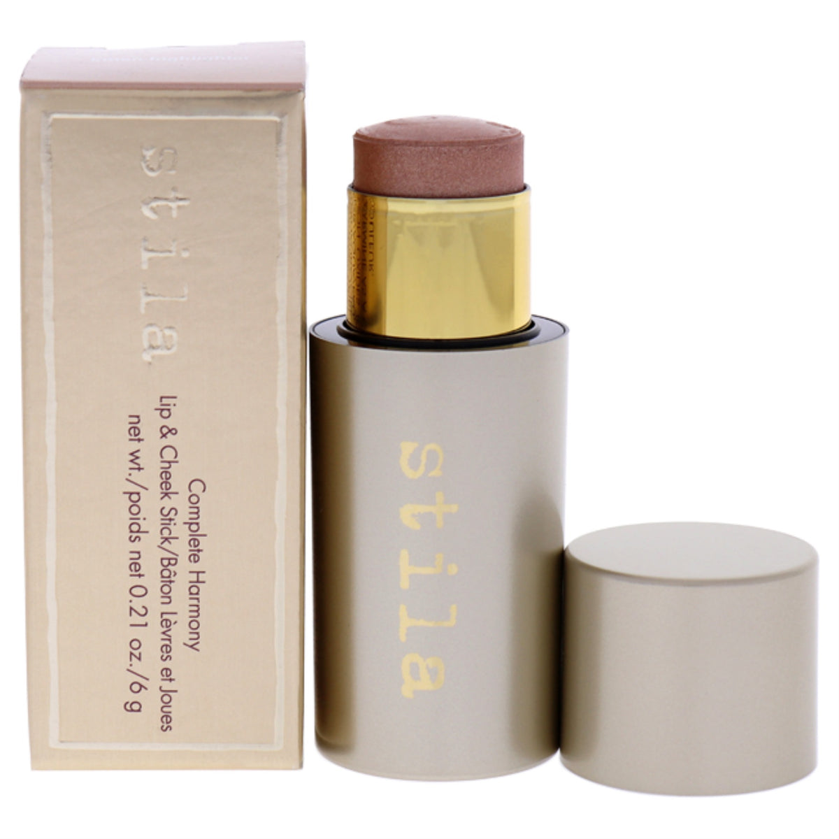 Complete Harmony Lip And Cheek Stick  Kitten Highlighter by Stila for Women  021 oz Makeup