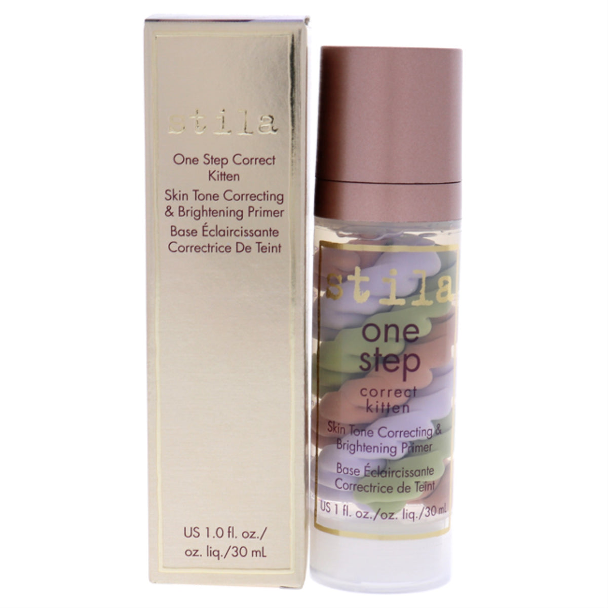 One Step Correct Kitten Skin Tone Correcting And Brightening Primer by Stila for Women  1 oz Primer