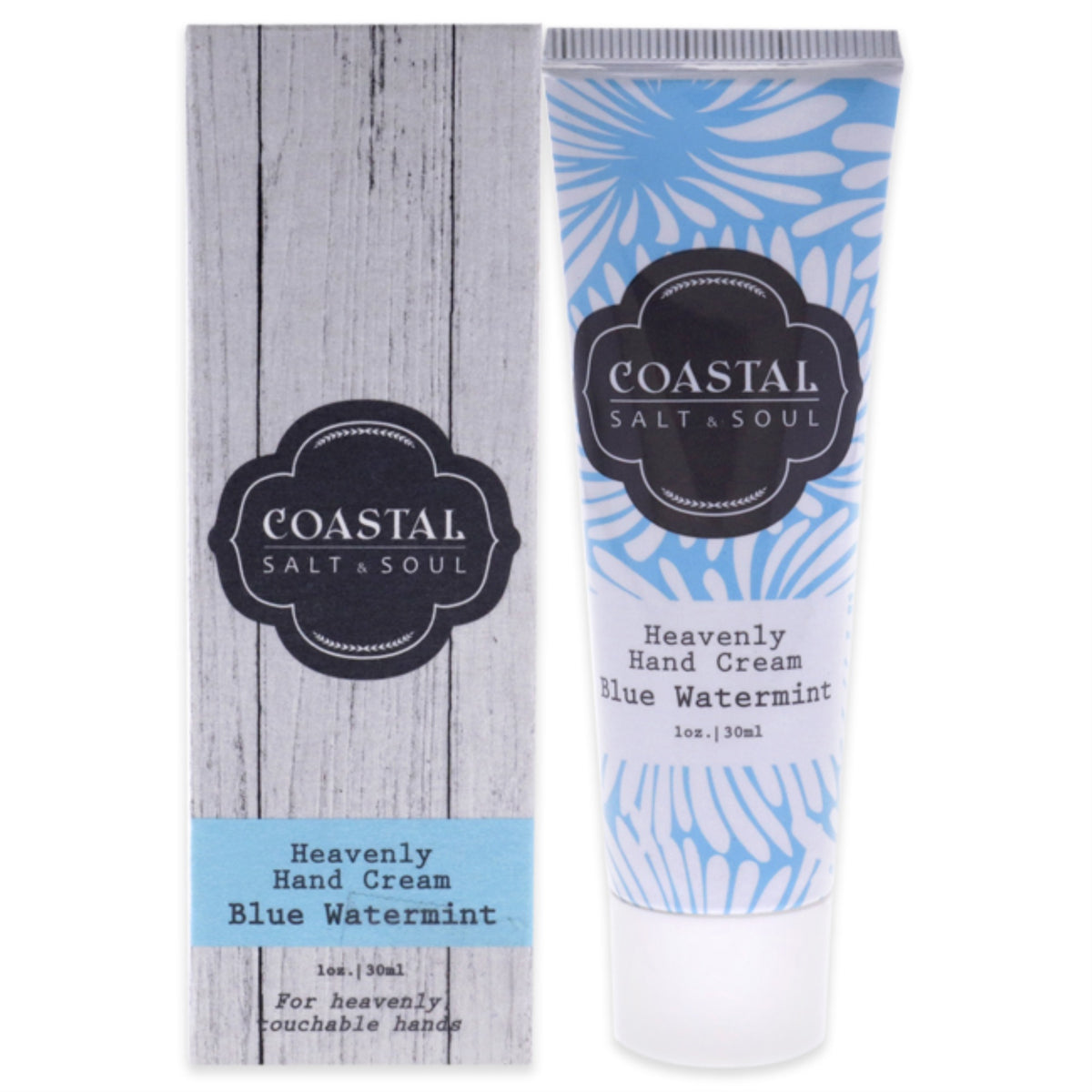 Heavenly Hand Cream  Blue Watermint by Coastal Salt and Soul for Unisex  1 oz Cream