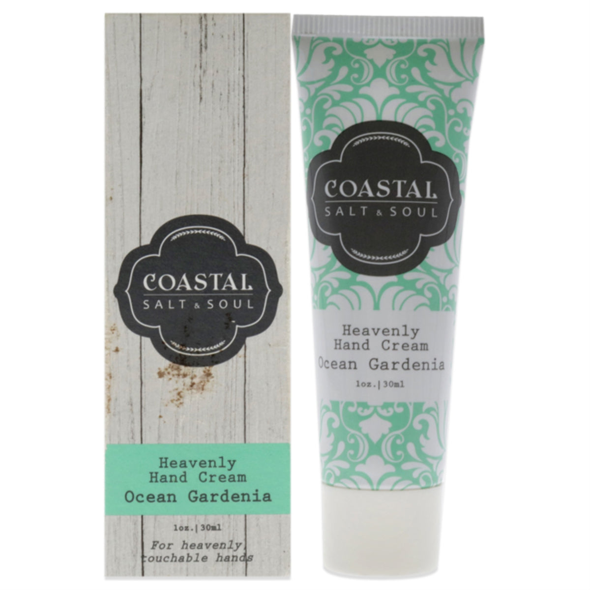 Heavenly Hand Cream  Ocean Gardenia by Coastal Salt and Soul for Unisex  1 oz Cream