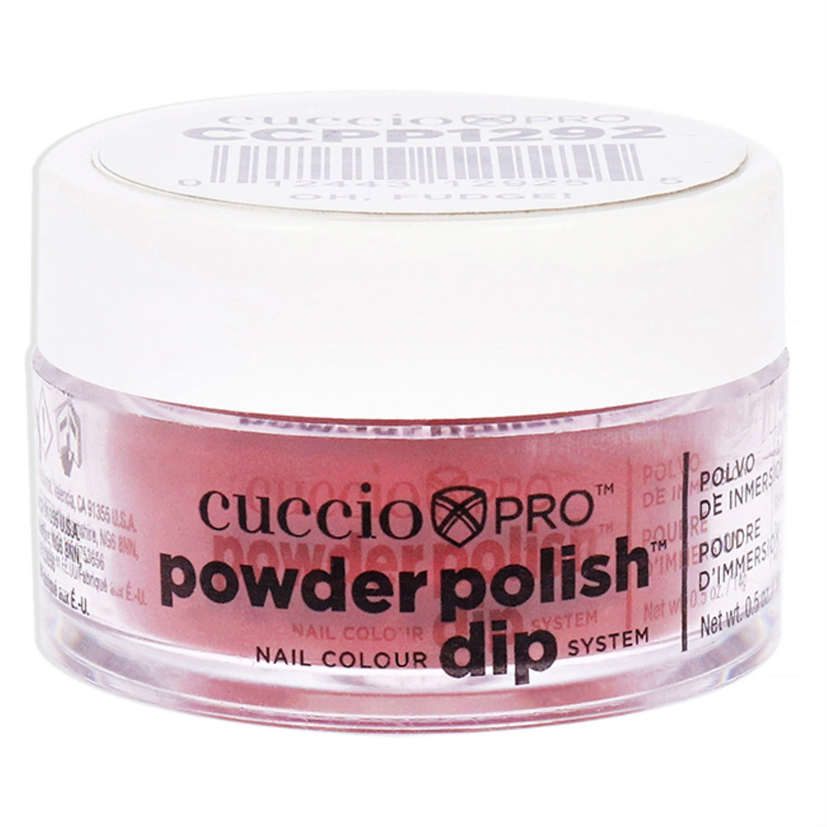 Pro Powder Polish Nail Colour Dip System  Oh Fudge by Cuccio Colour for Women  05 oz Nail Powder