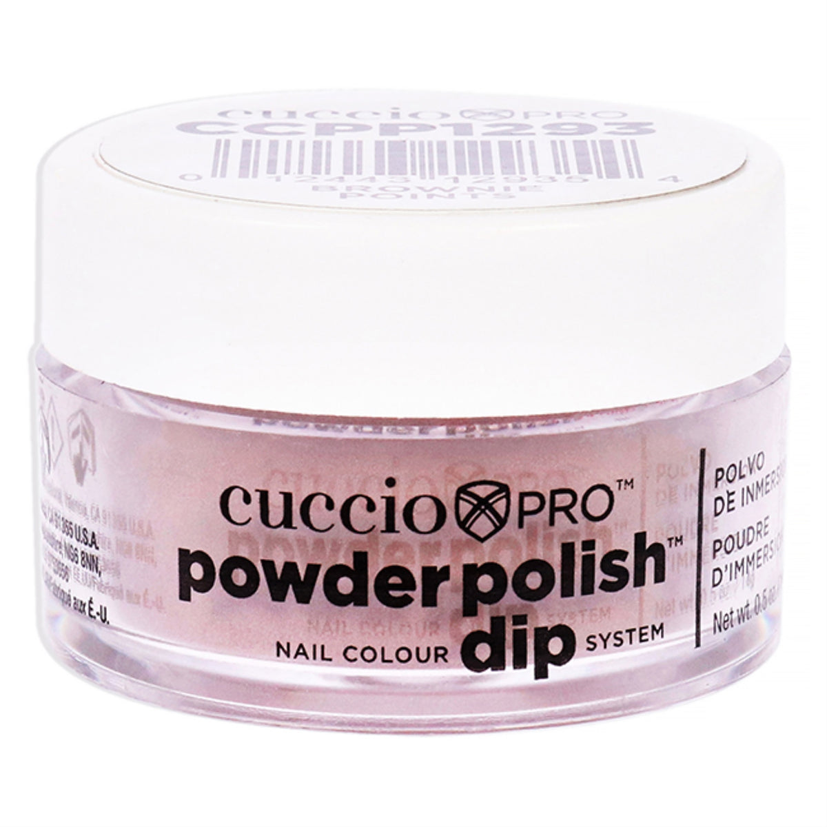 Pro Powder Polish Nail Colour Dip System  Brownie Points by Cuccio Colour for Women  05 oz Nail Powder