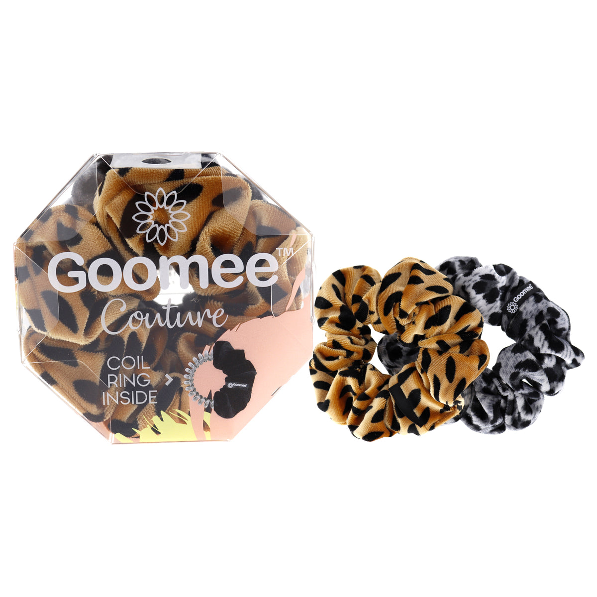 Couture Hair Tie Set  Feline by Goomee for Women  2 Pc Hair Tie