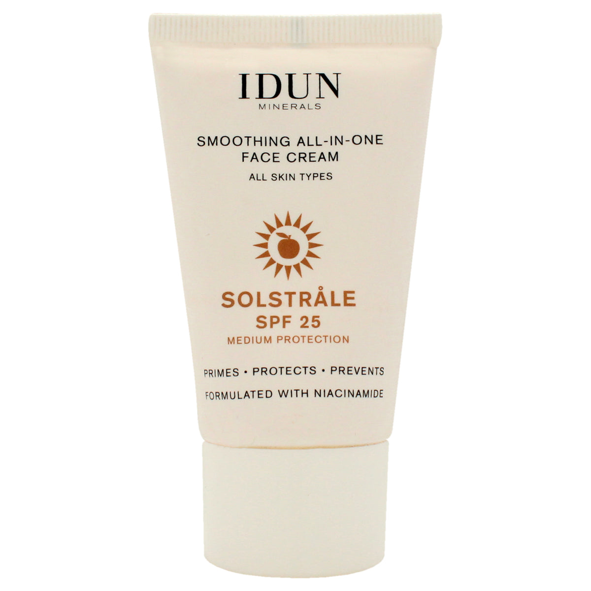 Smoothing AllInOne Face Cream SPF 25 by Idun Minerals for Women  1 oz Cream