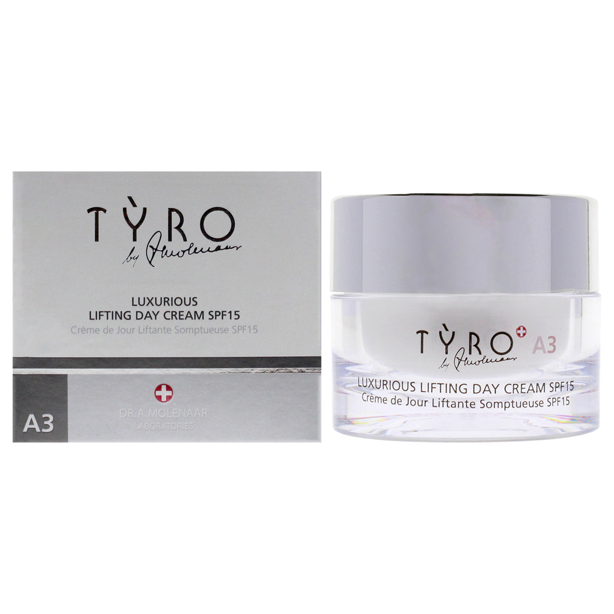 Luxurious Lifting Day Cream SPF 15 by Tyro for Unisex  169 oz Cream