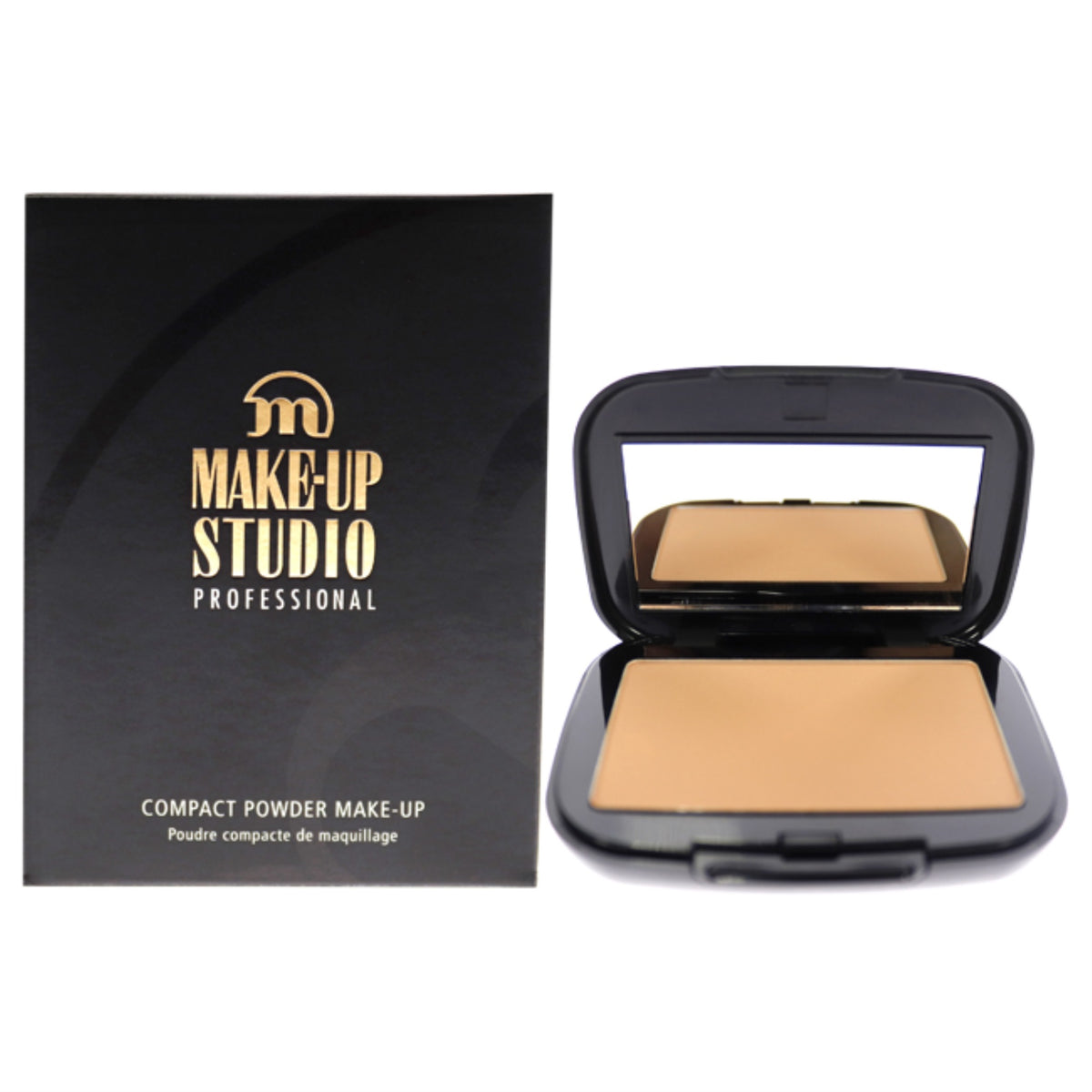 Compact Powder Foundation 3In1  2 Light by MakeUp Studio for Women  035 oz Foundation