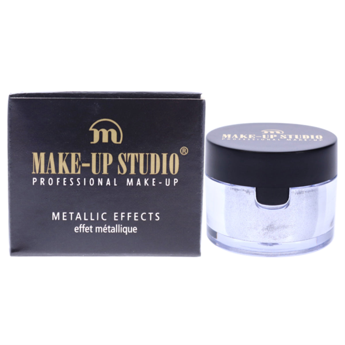 Metallic Effects  Silver by MakeUp Studio for Women  007 oz Eye Shadow