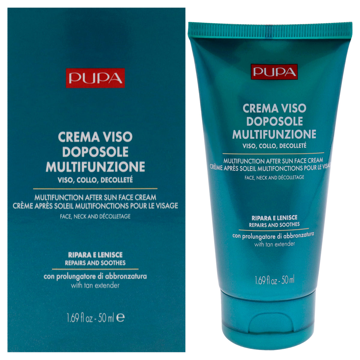 Multifunction After Sun Face Cream by Pupa Milano for Unisex  169 oz Cream