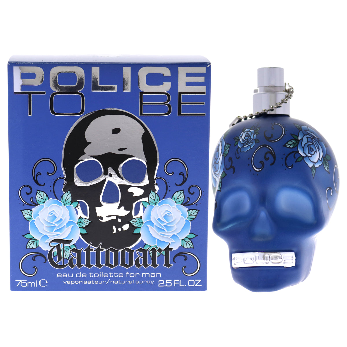 To Be Tattooart by Police for Men  25 oz EDT Spray