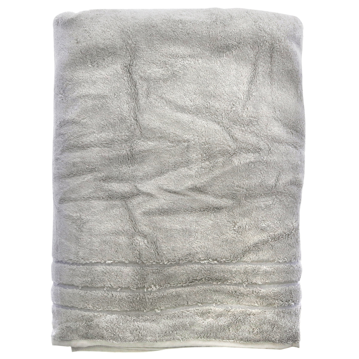 Bamboo Bath Sheet  Harbor Gray by Cariloha for Unisex  1 Pc Towel