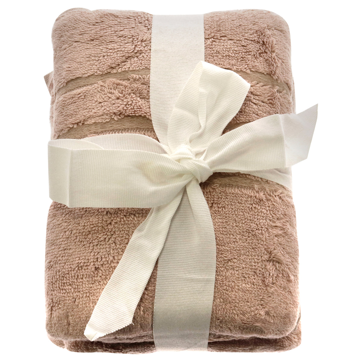 Bamboo Hand Towel Set  Blush by Cariloha for Unisex  3 Pc Towel