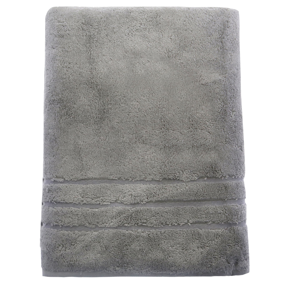 Bamboo Bath Towel  Harbor Gray by Cariloha for Unisex  1 Pc Towel