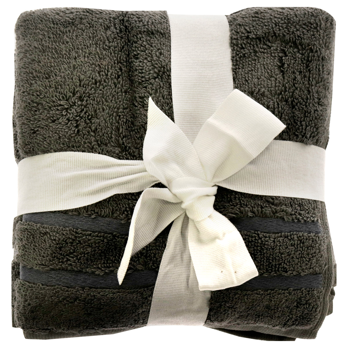 Bamboo Washcloths Set  Onyx by Cariloha for Unisex  3 Pc Towel