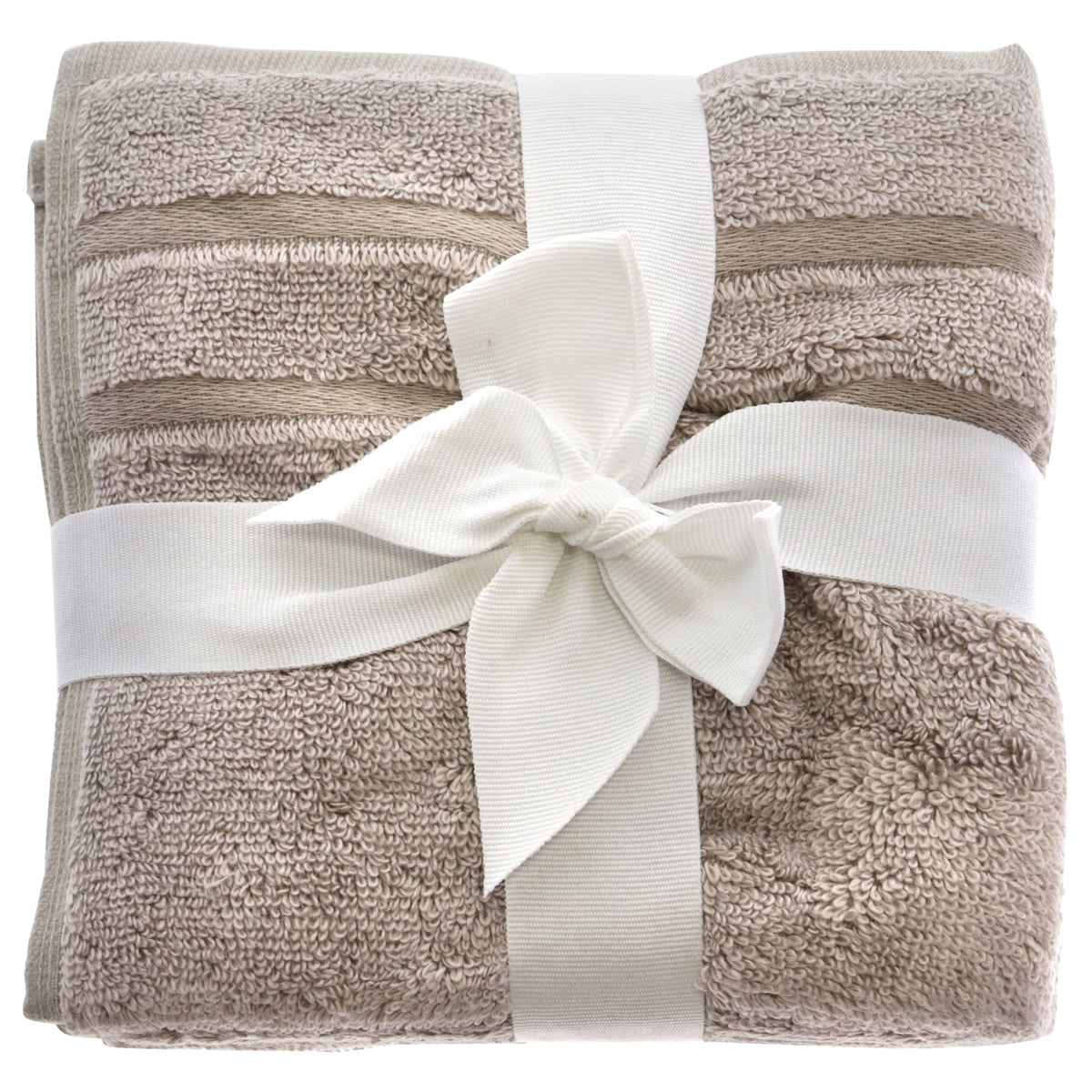 Bamboo Washcloths Set  Stone by Cariloha for Unisex  3 Pc Towel