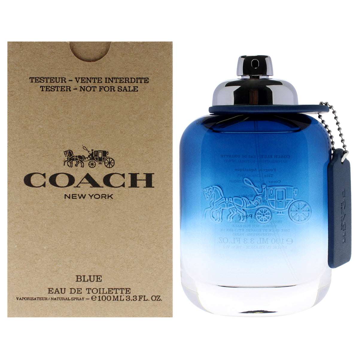 Coach Blue by Coach for Men  33 oz EDT Spray Tester