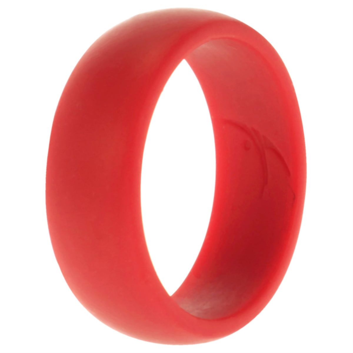 Silicone Wedding Ring  Red by ROQ for Men  13 mm Ring