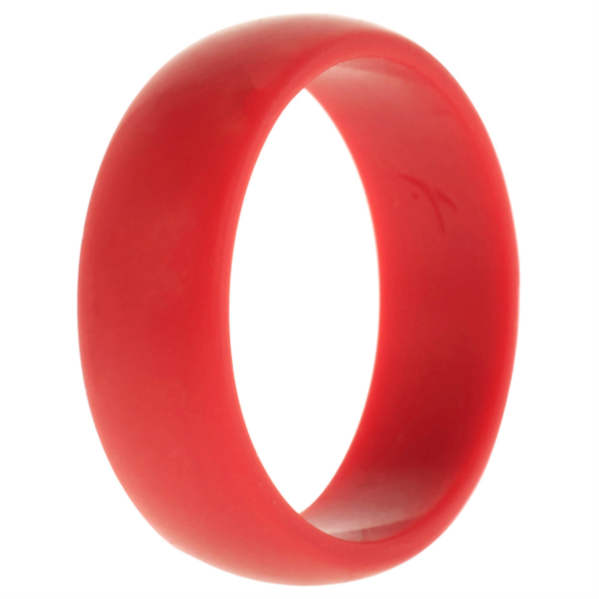 Silicone Wedding Ring  Red by ROQ for Men  15 mm Ring