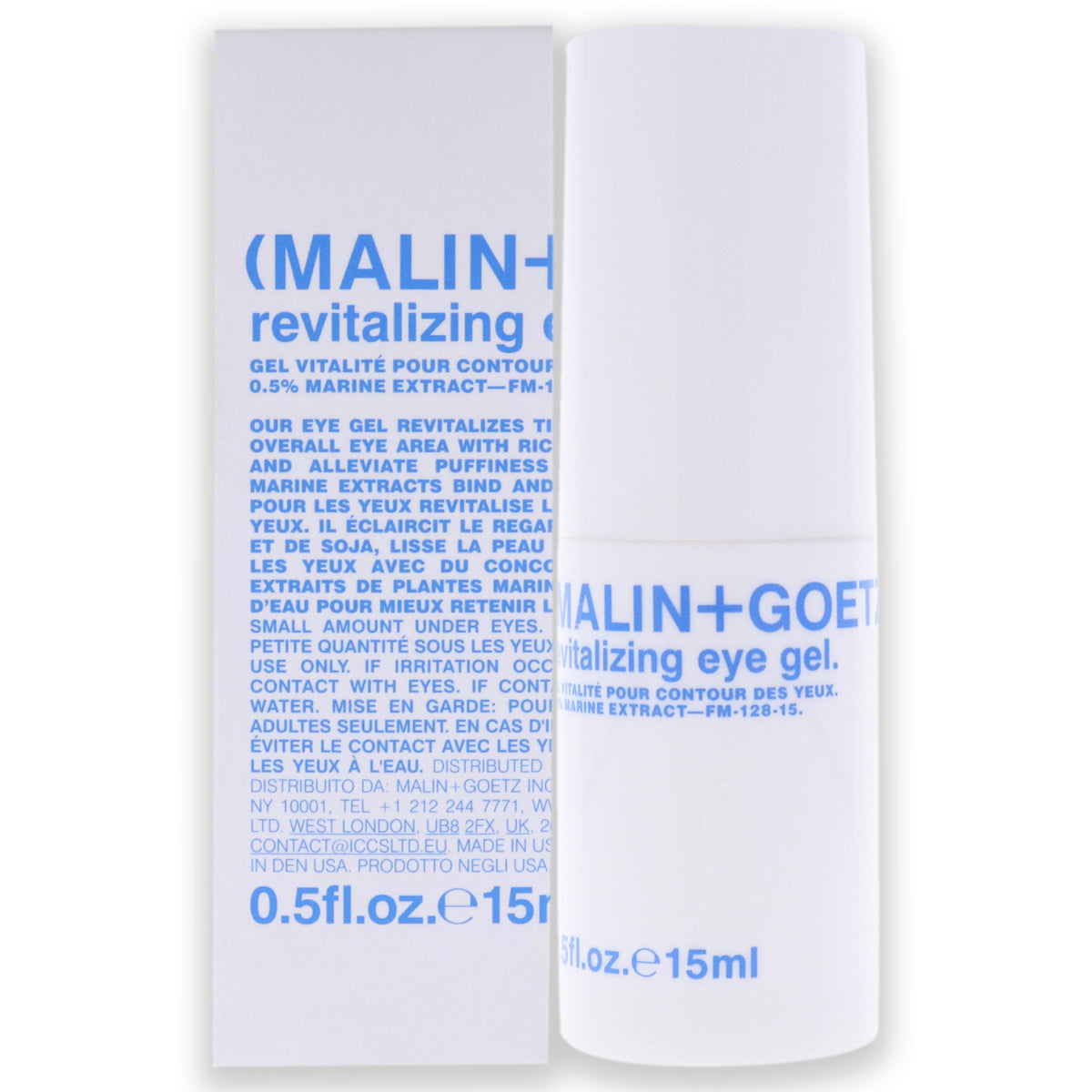 Revitalizing Eye Gel by Malin  Goetz for Women  05 oz Gel