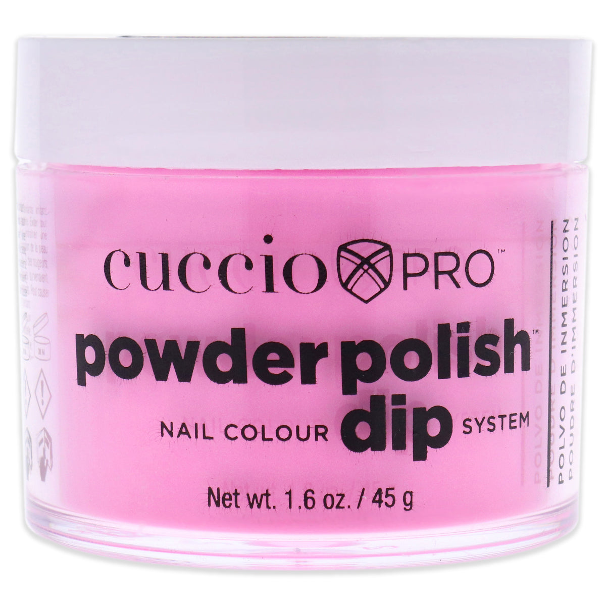 Pro Powder Polish Nail Colour Dip System  Punch Sorbet by Cuccio Colour for Women  16 oz Nail Powder