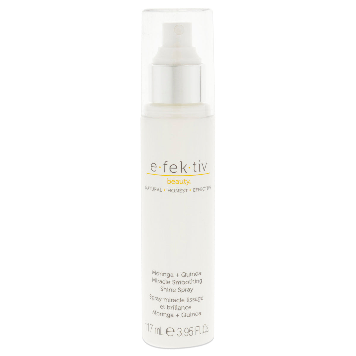 Moringa Plus Quinoa Miracle Smoothing Shine Spray by efektiv for Unisex  395 oz Hair Spray