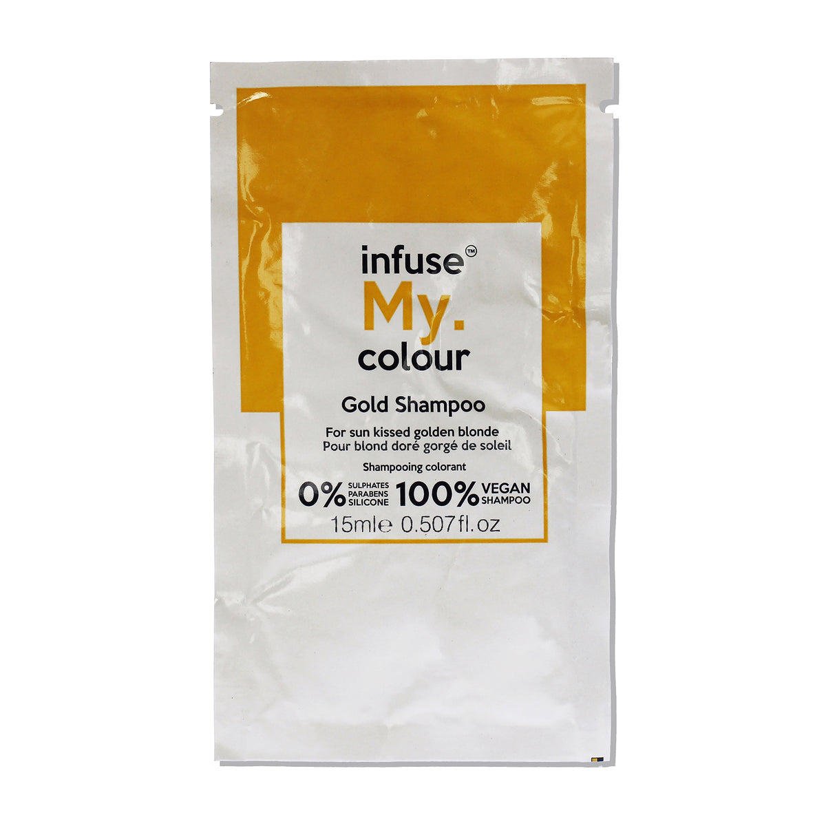 Gold Shampoo by Infuse My Colour for Unisex  15 ml Shampoo