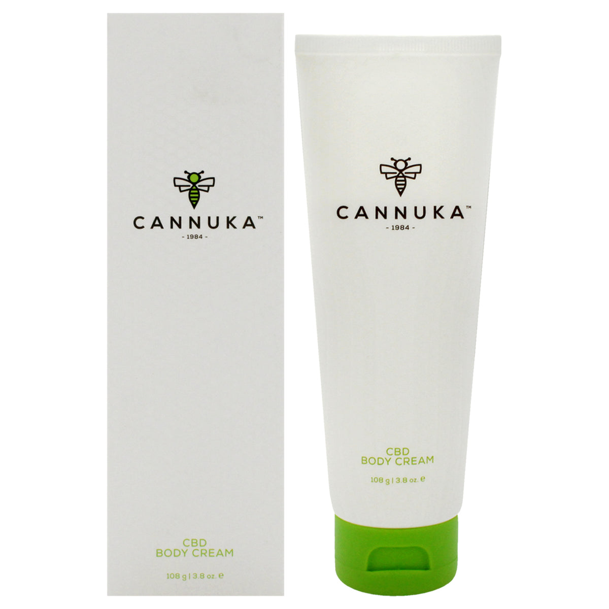 CBD Body Cream by Cannuka for Unisex  38 oz Body Cream