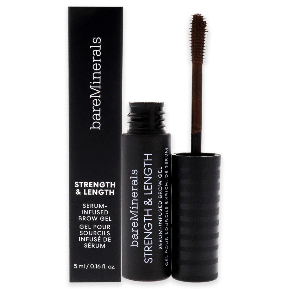 Strength and Length SerumInfused Brow Gel  Coffee by bareMinerals for Women  016 oz Brow Gel