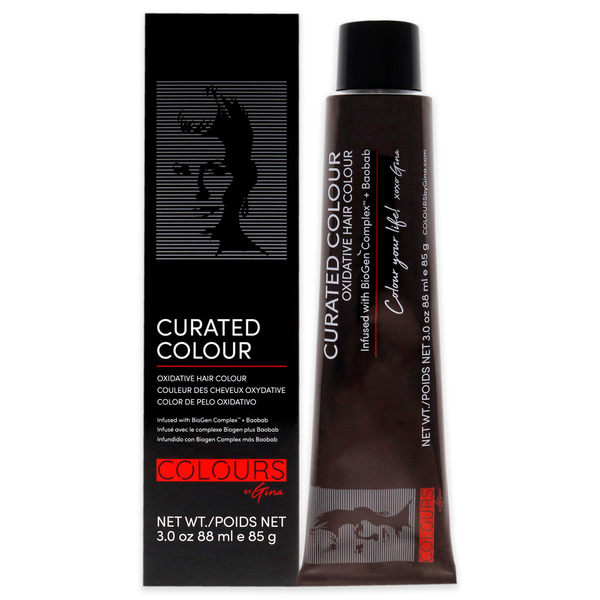 Curated Colour  01 Cool blue Toner by Colours By Gina for Unisex  3 oz Hair Color