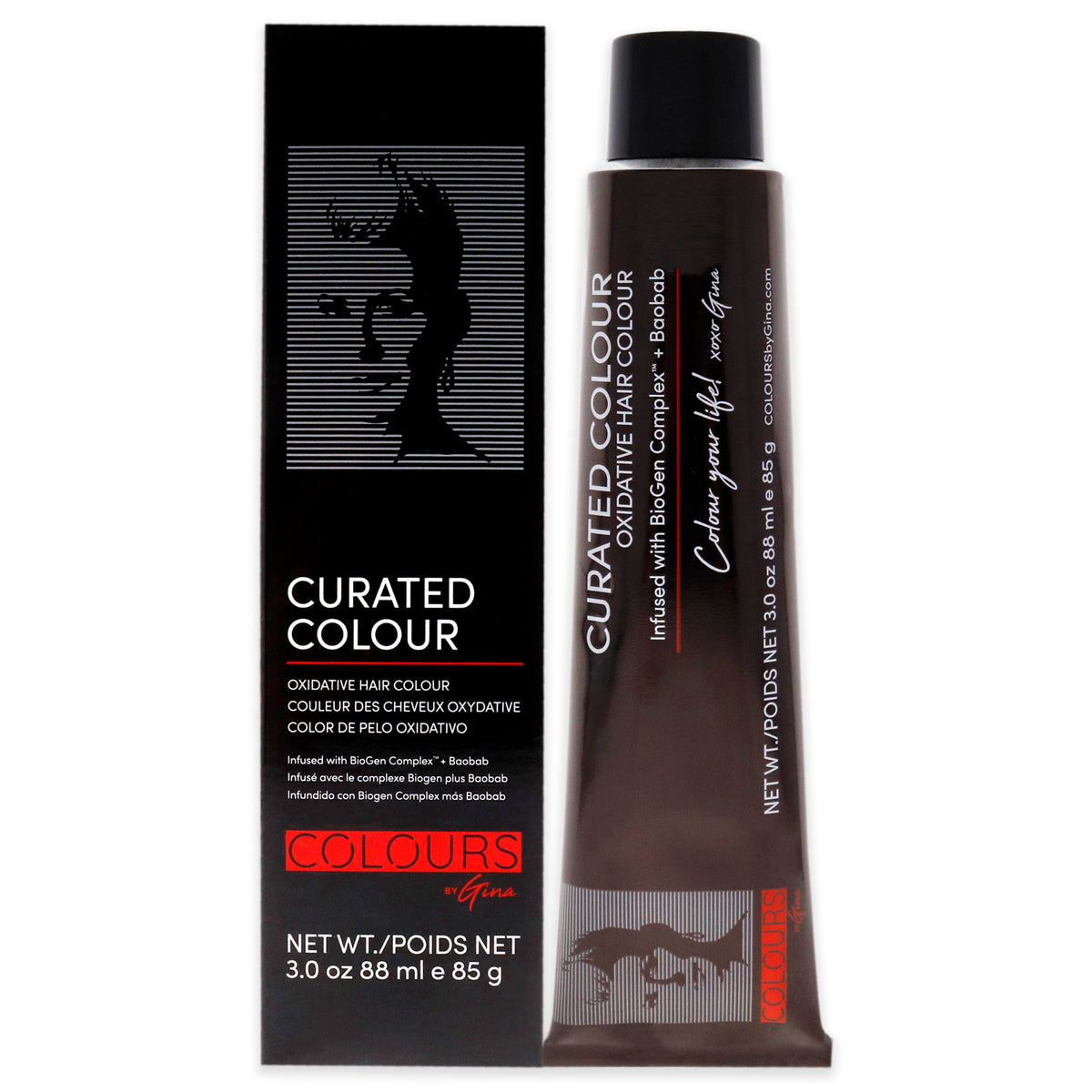 Curated Colour  011BB Pure Cool Mixer by Colours By Gina for Unisex  3 oz Hair Color