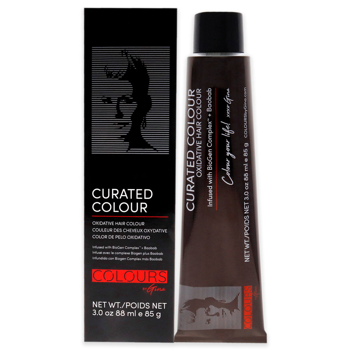 Curated Colour  022VV Pure Violet Mixer by Colours By Gina for Unisex  3 oz Hair Color